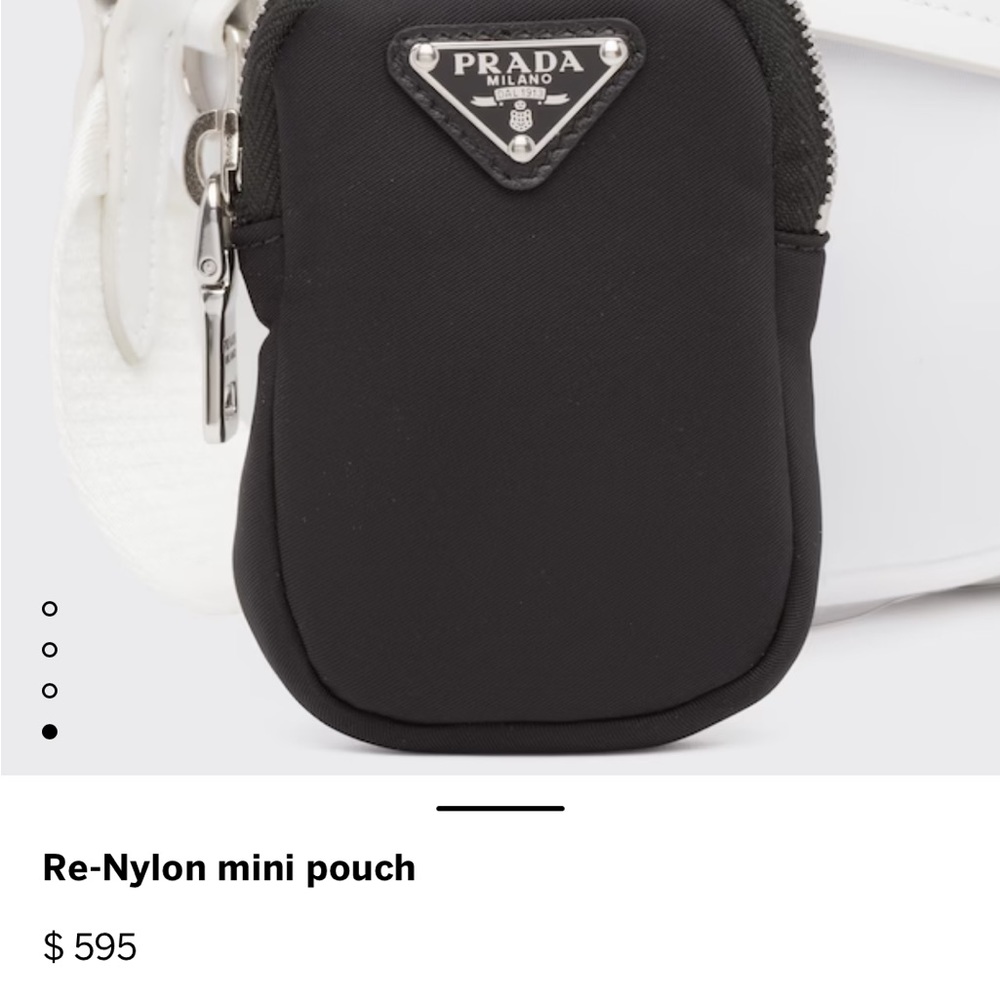 Prada mini pouch
